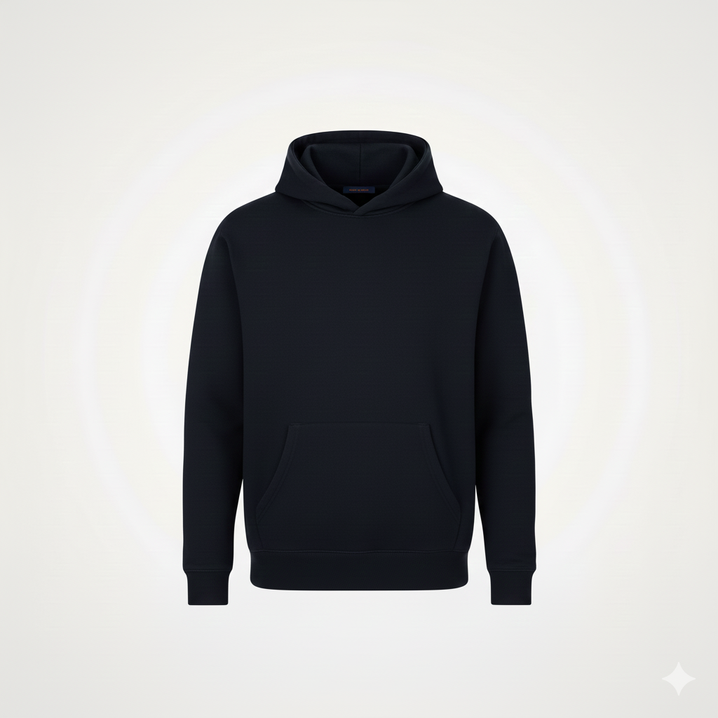 Cotton Hoodie with embroidery