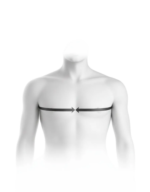 Chest measurement guide