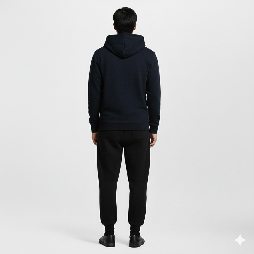 Cotton Hoodie with embroidery